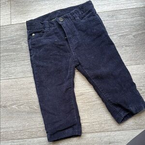 Kids Navy Corduroy Pants